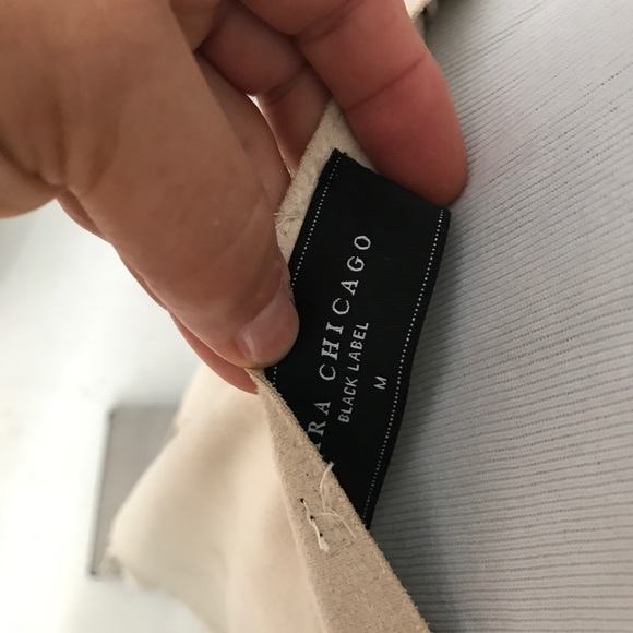 Vegan Suede Fringe Faux Wrap Skirt - Picture 4 of 6